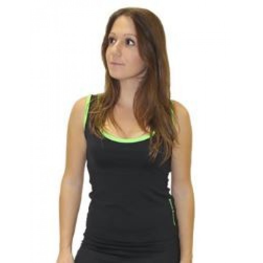 Camiseta Black Crown Pescara Negro Verde  Oferta + Barato