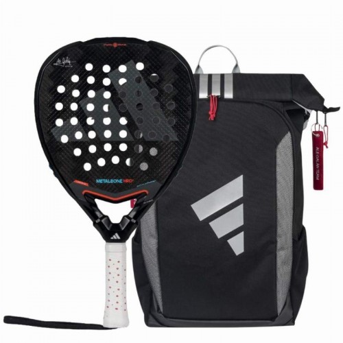 Pack Pala Adidas Ale Galan Metalbone HRD+ 3.4 2025 con Mochila