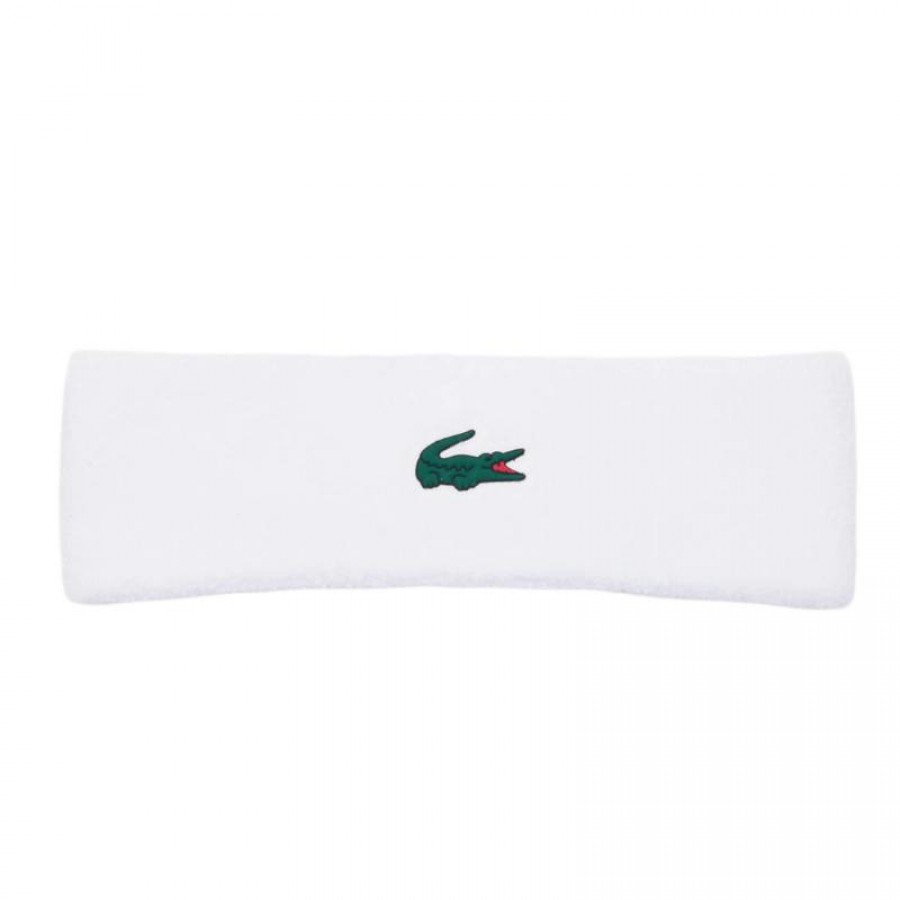 Bandana Lacoste Blanc  Offre - Pas cher