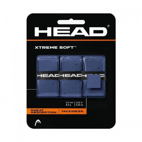 Blister Overgrips Head Xtreme Soft Azul 3 Unidades Blister Overgrips Head Xtreme Soft Azul 3 Unidades