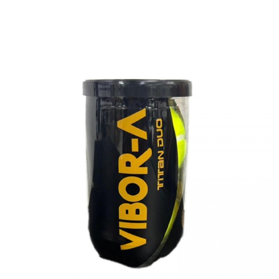 Bote de 2 Pelotas Vibora Titan Duo  Oferta + Barato