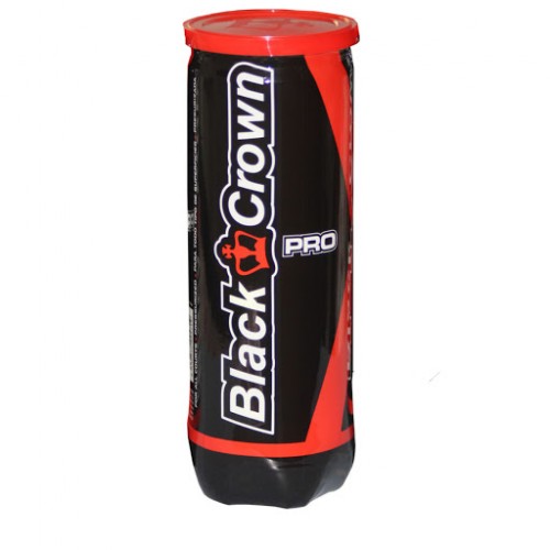 Bote de 3 Pelotas Black Crown Bote de 3 Pelotas Black Crown