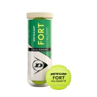 Bote de 3 Pelotas Dunlop Fort All Court  Oferta + Barato