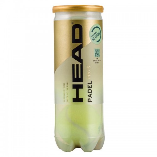 Pot of 3 Balls Head Padel Pro S Pot of 3 Balls Head Padel Pro S
