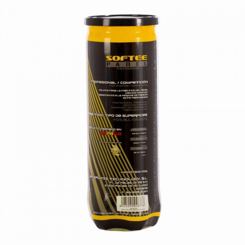 Bote de 3 Pelotas Softee Speed Bote de 3 Pelotas Softee Speed