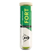 Bote de 4 Pelotas Dunlop Fort All Court Tenis  Oferta + Barato
