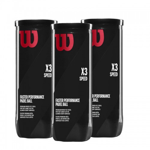 Wilson X3 Speed 3 Ball Jackpot Pack Wilson X3 Speed 3 Ball Jackpot Pack