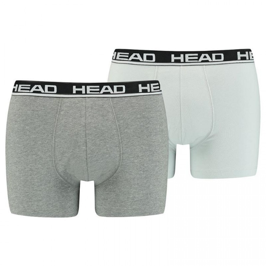 Boxers Head Basic Gris Combo  Oferta + Barato