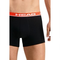 Boxers Head Basic Gris Rojo 2 Unidades  Oferta + Barato