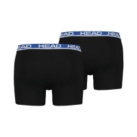 Boxer Head Basic Noir Bleu 2 unites  Offre - Pas cher