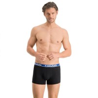 Boxer Head Basic Noir Bleu 2 unites  Offre - Pas cher