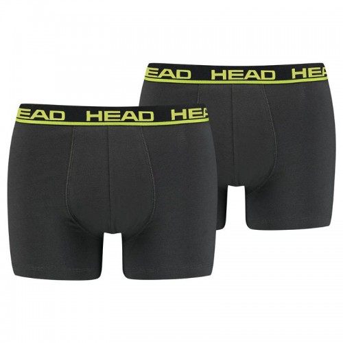 Head Basic Boxers Black Lime 2 Units Head Basic Boxers Black Lime 2 Units