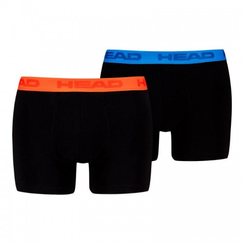 Boxers Head Orange Blue Black 2 Units Boxers Head Orange Blue Black 2 Units
