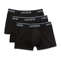 Lacoste Boxer Casual Nero 3 Unita  Offerta + Economico