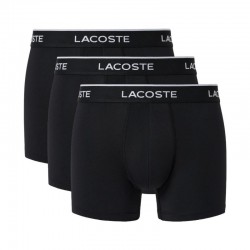 Boxers Lacoste Microfibra Negro 3 Unidades