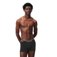 Boxers Lacoste Negro 3 Unidades  Oferta + Barato