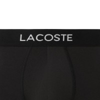 Lacoste Piqué Boxer Nero 3 Unità  Offerta + Economico