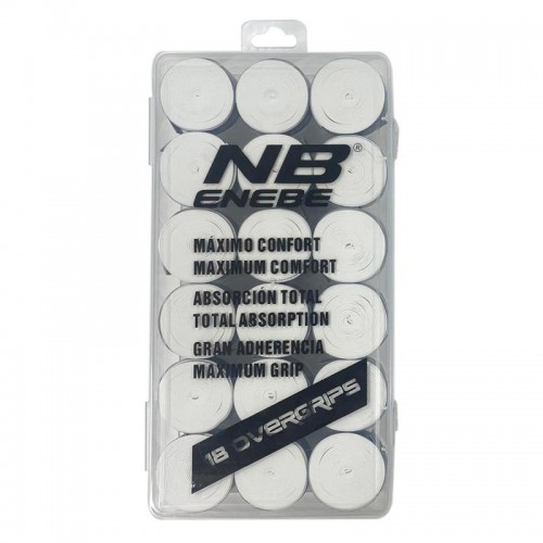 Enebe 18 Overgrips Plain White Box Enebe 18 Overgrips Plain White Box