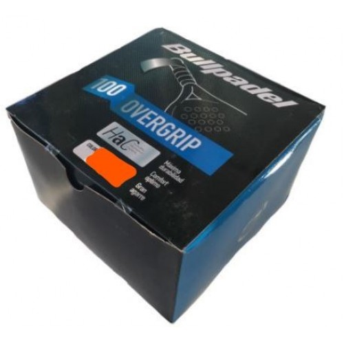 Overgrips Bullpadel Orange Box 100 Units Overgrips Bullpadel Orange Box 100 Units