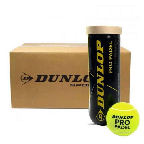 Cajon 72 Pelotas - 24 Botes de 3 uds - Dunlop Pro Padel Cajon 72 Pelotas - 24 Botes de 3 uds - Dunlop Pro Padel