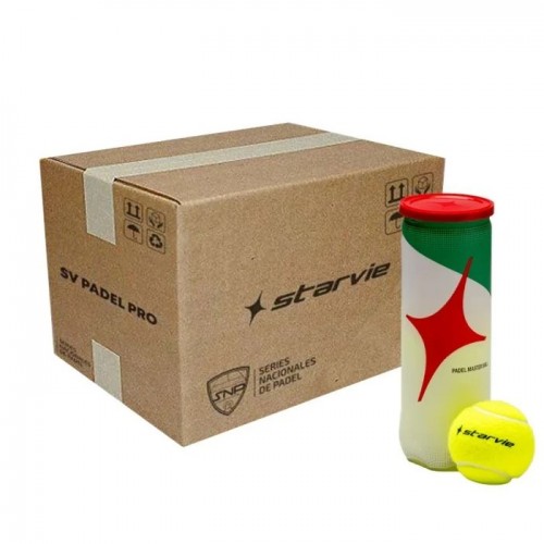 Cajon 72 Pelotas - 24 Boxes of 3 uds Starvie Padel Master Cajon 72 Pelotas - 24 Boxes of 3 uds Starvie Padel Master