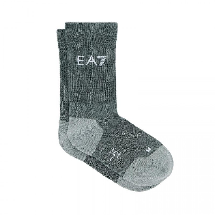 Calcetines Armani EA7 Tennis Pro Verde 1 Par