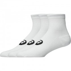 Calcetines Asics Quarter Blanco Brillante 3 Pares