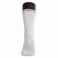 Chaussettes hautes couronnes noires blanches 3 paires  Offre - Pas cher