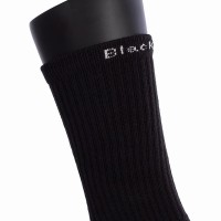 Calzini neri alti Black Crown 3 paia  Offerta + Economico