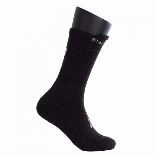 Calcetines Black Crown Premium Altos Negro 1 Par Calcetines Black Crown Premium Altos Negro 1 Par
