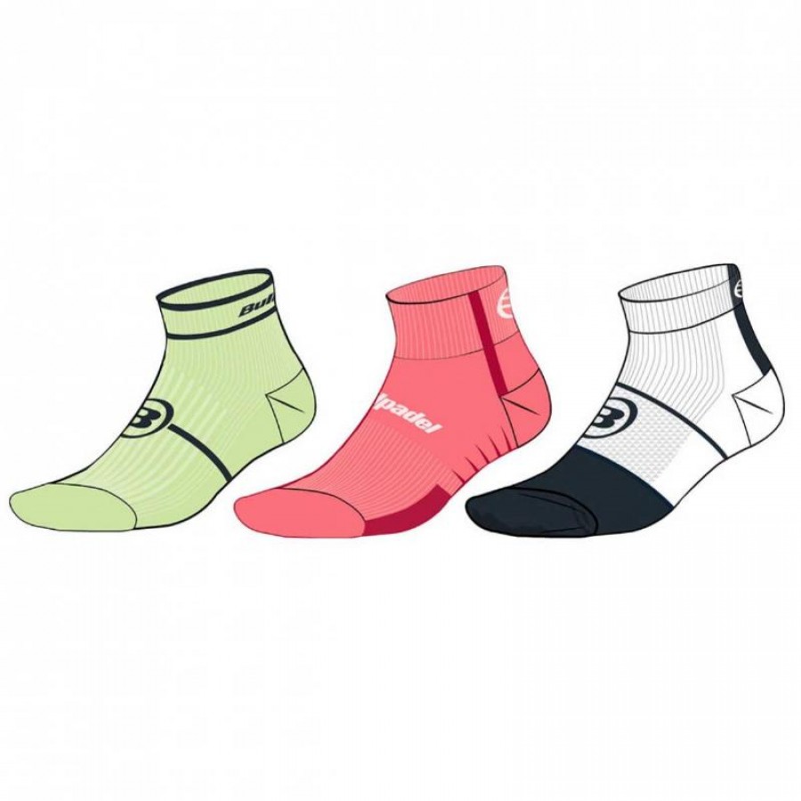 Calcetines Bullpadel BP2402 3 Pares  Oferta + Barato