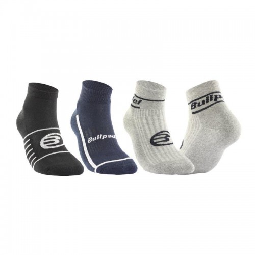 Bullpadel BP254 Socks 3 Pairs Bullpadel BP254 Socks 3 Pairs