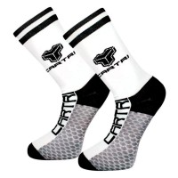 Calze Cartri Adler High Bianco Nero 1 Paio  Offerta + Economico