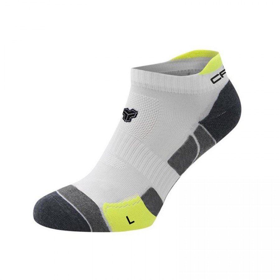 Cartri Axel Crew Green White Socks 1 Pair  Offer + Cheap