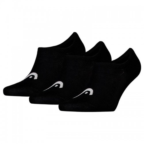 Calcetines Head All Sports Invisible Negro 3 Pares