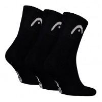 Calcetines Head All Sports Short Crew Negro 3 Pares  Oferta + Barato