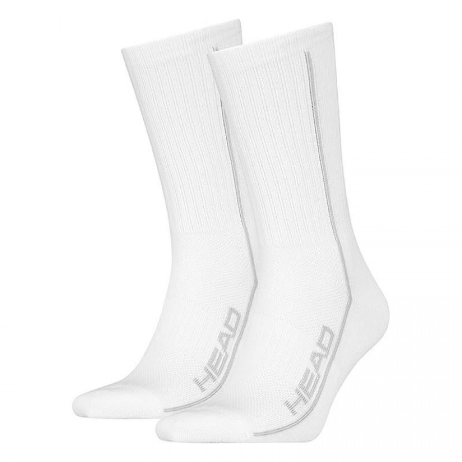 Calcetines Head Performance Crew Blanco 2 Pares  Oferta + Barato