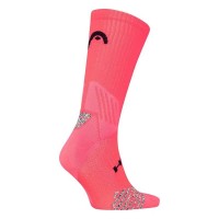 Calcetines Head Performance Padel Crew Coral Fluor 1 Par  Oferta + Barato