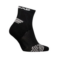 Calcetines Head Performance Padel Quarter Negro 1 Par  Oferta + Barato