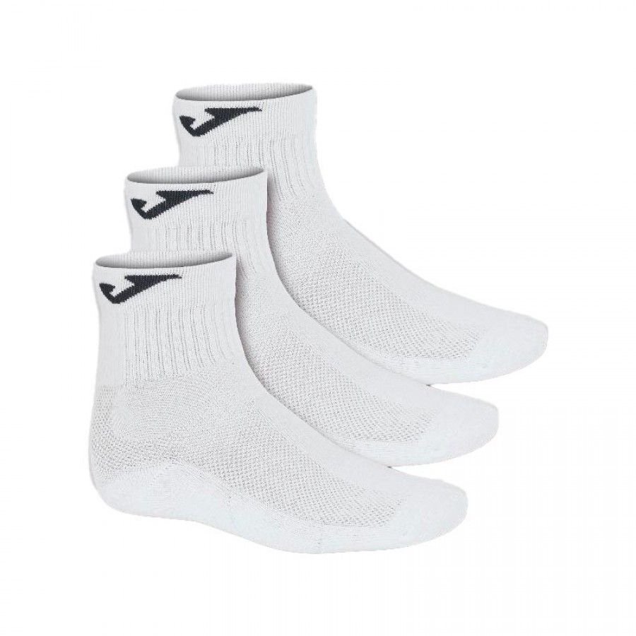 Joma Calze Medie Bianco 3 Paia