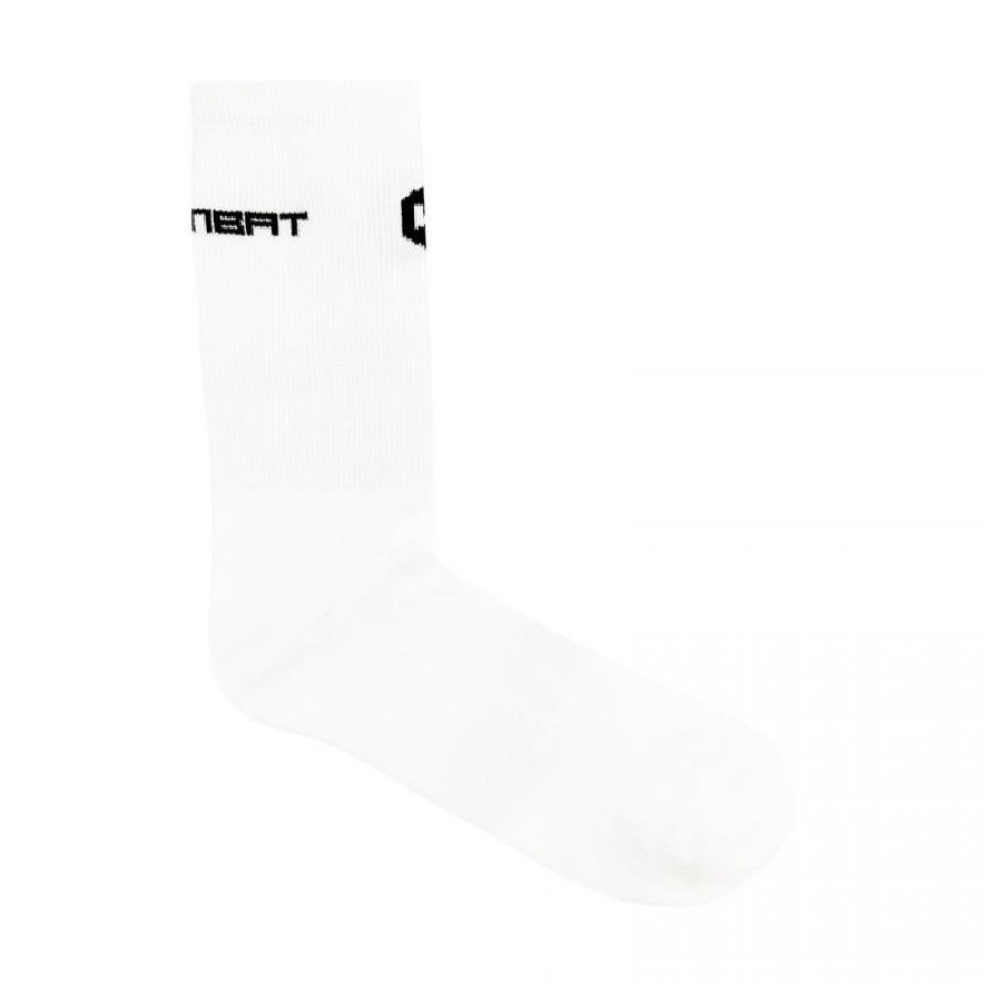Calzini Kombat Hex White 1 paio  Offerta + Economico