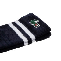 Calcetines Lacoste Sport Corte Alto Marino Blanco 1 Par  Oferta + Barato