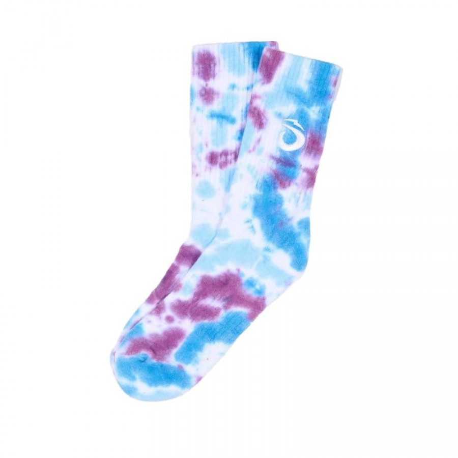 Calcetines Lok Tyedye Azul 1 Par  Oferta + Barato