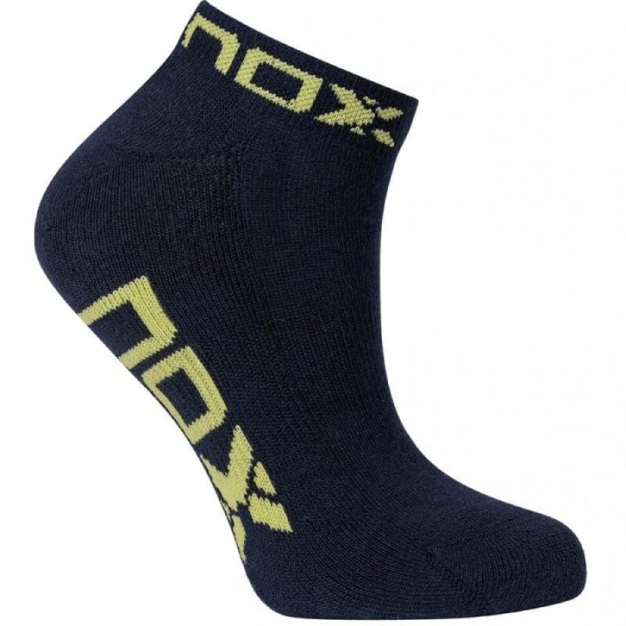Nox Meias de Tornozelo Azul Marinho Lima 1 Par  Oferta + Barato