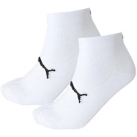 Puma Quarter White Chaussettes 2 paires  Offre - Pas cher