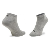 Calcetines Puma Sneaker Negro Blanco Gris 3 pares  Oferta + Barato