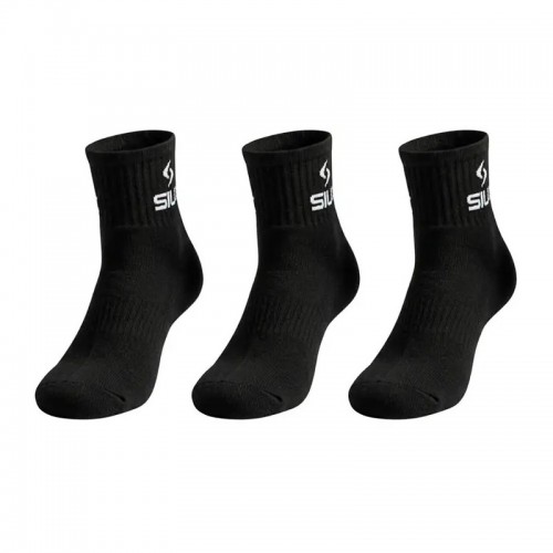 Siux Basic 26 Mid-Calf Socks Black 3 Pairs