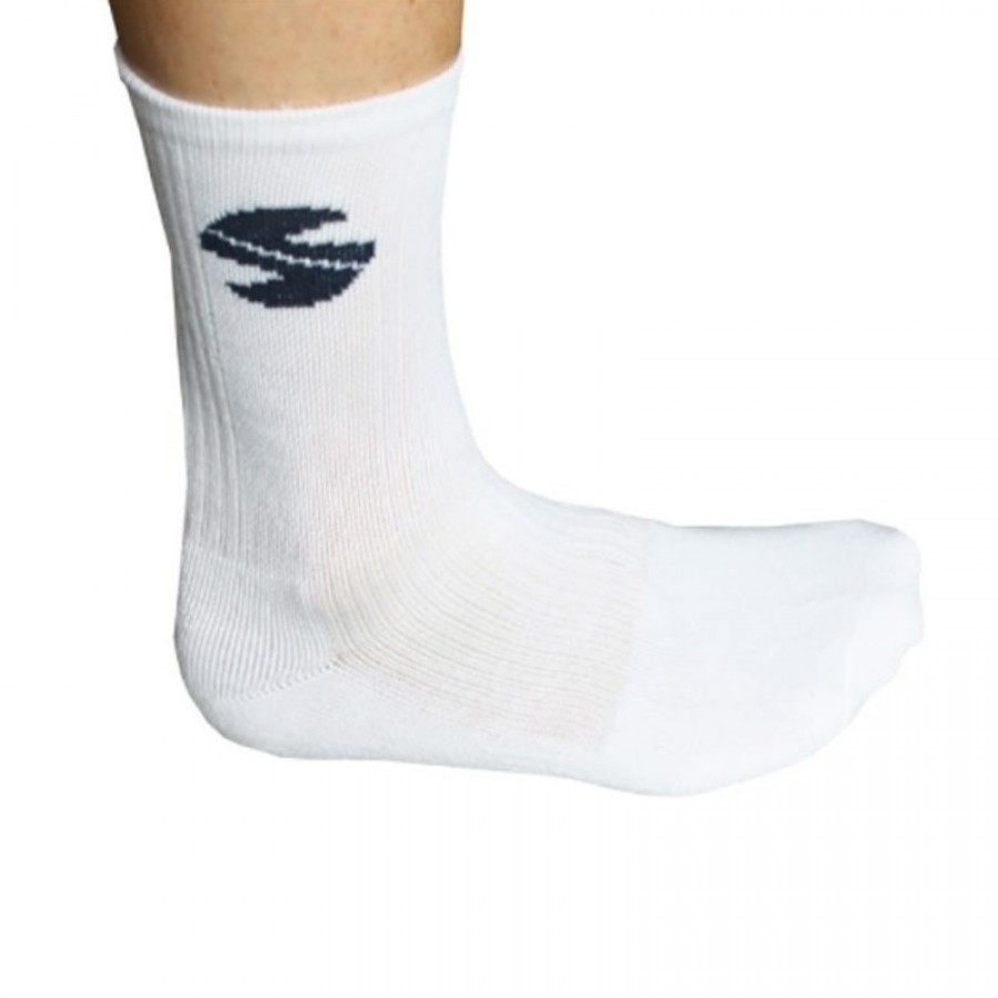 Calcetines Softee Altos Blanco 1 Par  Oferta + Barato