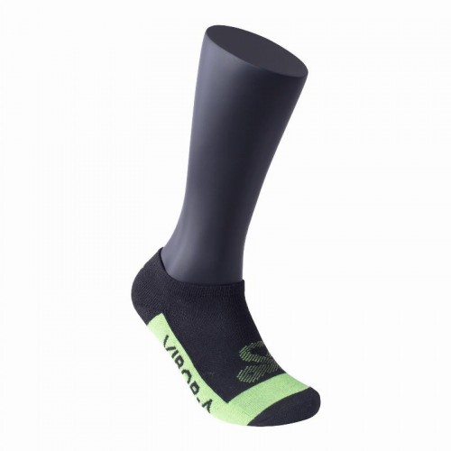 Calcetines Vibora Invisibles Multicolor Negro Amarillo