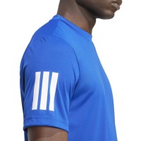 Adidas Club 3 Stripes Royal Blue White T-Shirt